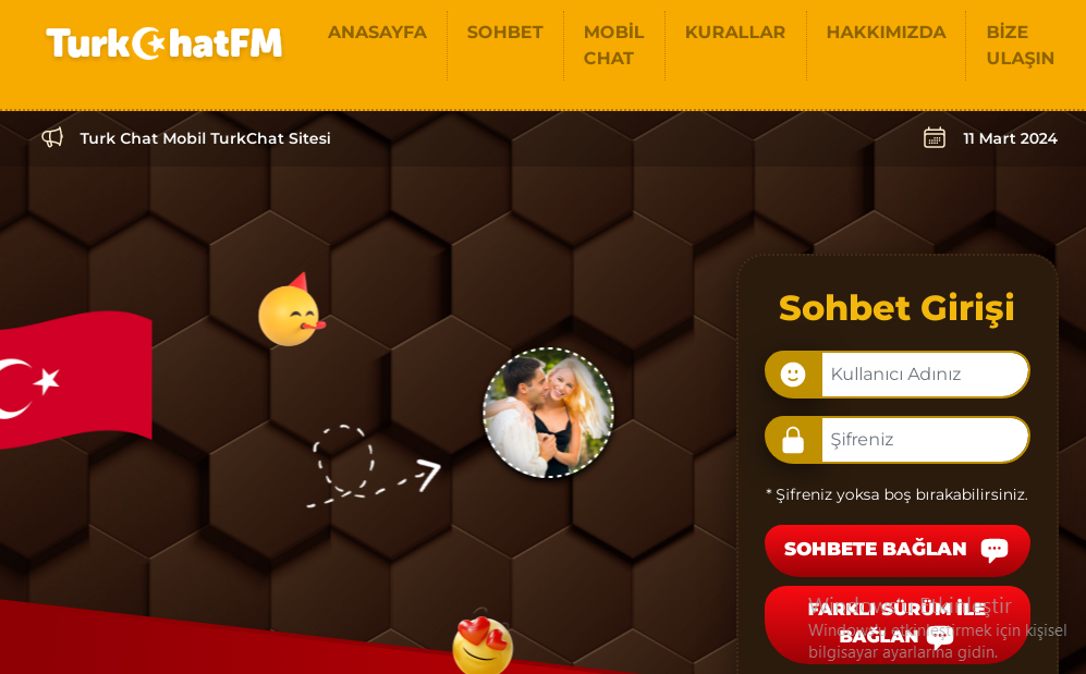 TurkChatfm – Turkchat fm mobil sohbetler