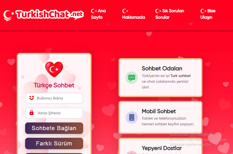 TurkishChat – Turkish Chat Mobil Sohbetler